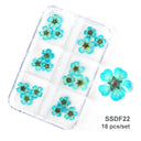 3D Real Floral Nail Art Stickers Set Elevate Your Manicure 3D Real Floral Nail Art Stickers Set Elevate Your Manicure