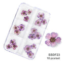 3D Real Floral Nail Art Stickers Set Elevate Your Manicure 3D Real Floral Nail Art Stickers Set Elevate Your Manicure