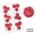 3D Real Floral Nail Art Stickers Set Elevate Your Manicure 3D Real Floral Nail Art Stickers Set Elevate Your Manicure