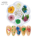 3D Real Floral Nail Art Stickers Set Elevate Your Manicure 3D Real Floral Nail Art Stickers Set Elevate Your Manicure