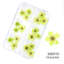 3D Real Floral Nail Art Stickers Set Elevate Your Manicure 3D Real Floral Nail Art Stickers Set Elevate Your Manicure