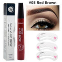 4-Point Dark Brown Waterproof Eyebrow Pen for Easy Use 4-Point Dark Brown Waterproof Eyebrow Pen for Easy Use