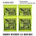 4 Sets ERNIE BALL 2221 Regular Slinky Guitar Strings 4 Sets ERNIE BALL 2221 Regular Slinky Guitar Strings