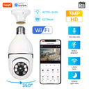 4MP Tuya E27 Smart Bulb Camera WiFi Night Vision Two Way Audio Motion Alerts 4MP Tuya E27 Smart Bulb Camera WiFi Night Vision Two Way Audio Motion Alerts