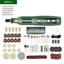 5 Speed Cordless Engraving Tool With Dremel Accessories 5 Speed Cordless Engraving Tool With Dremel Accessories