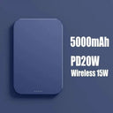5000mAh Magnetic Wireless Charger 15W Power Bank for iPhone 5000mAh Magnetic Wireless Charger 15W Power Bank for iPhone