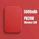 5000mAh Magnetic Wireless Charger 15W Power Bank for iPhone 5000mAh Magnetic Wireless Charger 15W Power Bank for iPhone