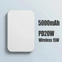 5000mAh Magnetic Wireless Charger 15W Power Bank for iPhone 5000mAh Magnetic Wireless Charger 15W Power Bank for iPhone
