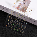 5D Christmas Nail Art Stickers for Festive Manicures 5D Christmas Nail Art Stickers for Festive Manicures