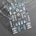 5D Christmas Nail Art Stickers for Creative Holiday Manicures 5D Christmas Nail Art Stickers for Creative Holiday Manicures