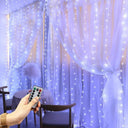 Enchanting USB-Powered LED Curtain Lights Waterproof 8 Modes Enchanting USB-Powered LED Curtain Lights Waterproof 8 Modes