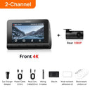 70mai A810S 4K Dash Cam HDR 4G LTE WiFi 6 GPS ADAS Safety Features Voice Control 70mai A810S 4K Dash Cam HDR 4G LTE WiFi 6 GPS ADAS Safety Features Voice Control