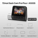 70mai Pro Plus A500S Advanced GPS Dash Cam for Safety 70mai Pro Plus A500S Advanced GPS Dash Cam for Safety