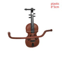 8cm Collection Decorative Ornaments Mini Violin Wooden Gifts 8cm Collection Decorative Ornaments Mini Violin Wooden Gifts