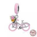 925 Silver Bee Charm Bracelet With DIY Pendants And Beads 925 Silver Bee Charm Bracelet With DIY Pendants And Beads