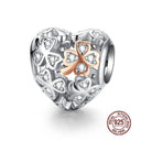 925 Silver Bee Charm Bracelet With DIY Pendants And Beads 925 Silver Bee Charm Bracelet With DIY Pendants And Beads