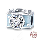 925 Silver Bee Charm Bracelet With DIY Pendants And Beads 925 Silver Bee Charm Bracelet With DIY Pendants And Beads