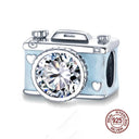 925 Silver Bee Charm Bracelet With DIY Pendants And Beads 925 Silver Bee Charm Bracelet With DIY Pendants And Beads