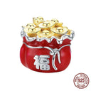 925 Silver Bee Charm Bracelet With DIY Pendants And Beads 925 Silver Bee Charm Bracelet With DIY Pendants And Beads