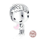 925 Silver Bee Charm Bracelet With DIY Pendants And Beads 925 Silver Bee Charm Bracelet With DIY Pendants And Beads