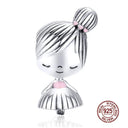 925 Silver Bee Charm Bracelet With DIY Pendants And Beads 925 Silver Bee Charm Bracelet With DIY Pendants And Beads