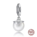 925 Silver Bee Charm Bracelet With DIY Pendants And Beads 925 Silver Bee Charm Bracelet With DIY Pendants And Beads