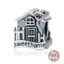 925 Silver Bee Charm Bracelet With DIY Pendants And Beads 925 Silver Bee Charm Bracelet With DIY Pendants And Beads