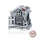 925 Silver Bee Charm Bracelet With DIY Pendants And Beads 925 Silver Bee Charm Bracelet With DIY Pendants And Beads