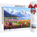 ARTDOT 5D Flower Diamond Painting Kits for Home Decor Gifts ARTDOT 5D Flower Diamond Painting Kits for Home Decor Gifts