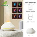 Kinscoter USB Essential Oil Diffuser With Flame Light 130ml Kinscoter USB Essential Oil Diffuser With Flame Light 130ml