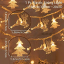 Snowflake LED Fairy Lights For Magical Winter Decor Snowflake LED Fairy Lights For Magical Winter Decor