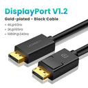 16K Displayport Cable for Ultimate Video and Audio Experience 16K Displayport Cable for Ultimate Video and Audio Experience