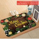 Santa Claus Holiday Door Mat: Festive Outdoor Decor Santa Claus Holiday Door Mat: Festive Outdoor Decor