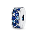 Daisy Sterling Silver Clip Charms with Authentic CZ Detailing Daisy Sterling Silver Clip Charms with Authentic CZ Detailing