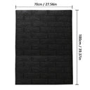 3D Brick Pattern Self Adhesive Waterproof Wall Sticker 3D Brick Pattern Self Adhesive Waterproof Wall Sticker