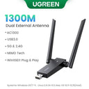 UGREEN WiFi Adapter: Lightning-Fast Dual-Band Connection UGREEN WiFi Adapter: Lightning-Fast Dual-Band Connection
