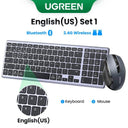 Ultra-Quiet Multi-Language Wireless Keyboard with Long Battery Life Ultra-Quiet Multi-Language Wireless Keyboard with Long Battery Life