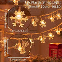 Snowflake LED Fairy Lights For Magical Winter Decor Snowflake LED Fairy Lights For Magical Winter Decor