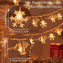 Sparkling Snowflake LED Fairy Lights for Magical Decor Sparkling Snowflake LED Fairy Lights for Magical Decor