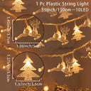 Sparkling Snowflake LED Fairy Lights for Magical Decor Sparkling Snowflake LED Fairy Lights for Magical Decor