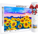 ARTDOT 5D Flower Diamond Painting Kits for Home Decor Gifts ARTDOT 5D Flower Diamond Painting Kits for Home Decor Gifts