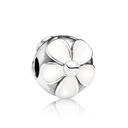 Daisy Sterling Silver Clip Charms with Authentic CZ Detailing Daisy Sterling Silver Clip Charms with Authentic CZ Detailing