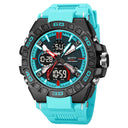Dynamic Dual Movement Men's Sports Watch Waterproof Style Power Dynamic Dual Movement Men's Sports Watch Waterproof Style Power