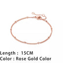 SUNIBI Classic Snake Chain Bracelet Chic Women's Jewelry Piece SUNIBI Classic Snake Chain Bracelet Chic Women's Jewelry Piece