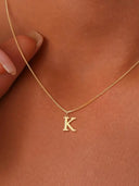 1pc Name Initial Necklace For Women Stainless Steel Jewelry 1pc Name Initial Necklace For Women Stainless Steel Jewelry