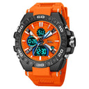 Dynamic Dual Movement Mens Sports Watch Waterproof Power Dynamic Dual Movement Mens Sports Watch Waterproof Power