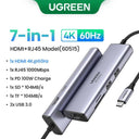 UGREEN USB C Hub 4K HDMI PD USB Ports Multiport Adapter UGREEN USB C Hub 4K HDMI PD USB Ports Multiport Adapter