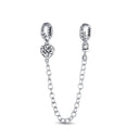 Daisy Sterling Silver Clip Charms with Authentic CZ Detailing Daisy Sterling Silver Clip Charms with Authentic CZ Detailing