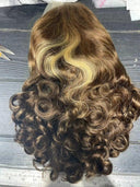 Short Bouncy Curly Human Hair Wig 13x4 Lace Frontal Short Bouncy Curly Human Hair Wig 13x4 Lace Frontal