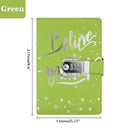 A5 Lockable Leather Journal - Secure Travel Diary Planner A5 Lockable Leather Journal - Secure Travel Diary Planner